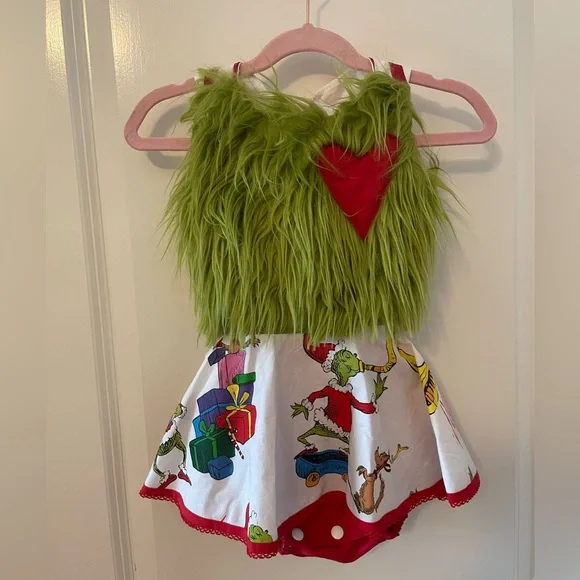 pistol+arrow | Dresses | Pistolarrow Size Grinch Dress | Poshmark